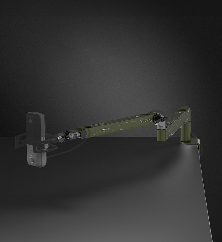 Wave Mic Arm LP - DOOM™: The Dark Ages Edition | Mic Boom Arm for